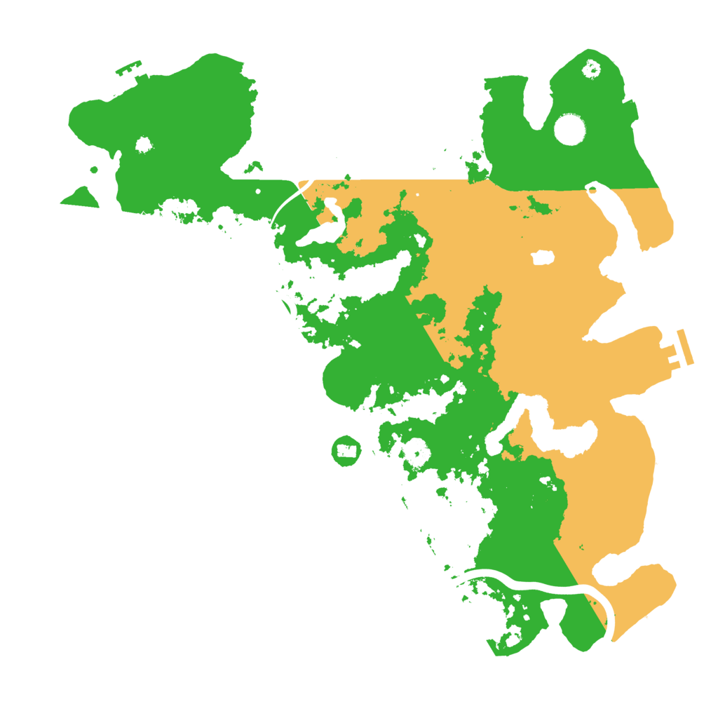 Biome Rust Map: Procedural Map, Size: 4000, Seed: 4221