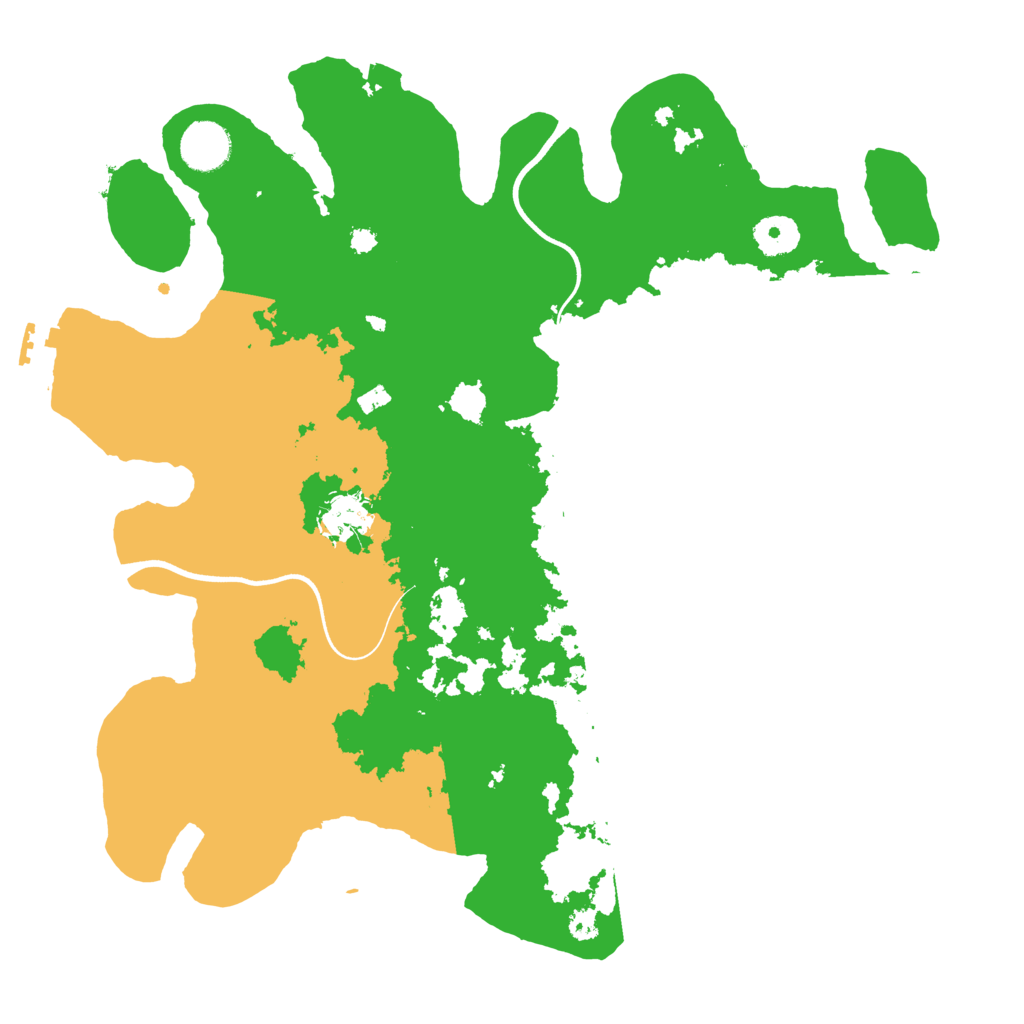 Biome Rust Map: Procedural Map, Size: 3600, Seed: 794614690