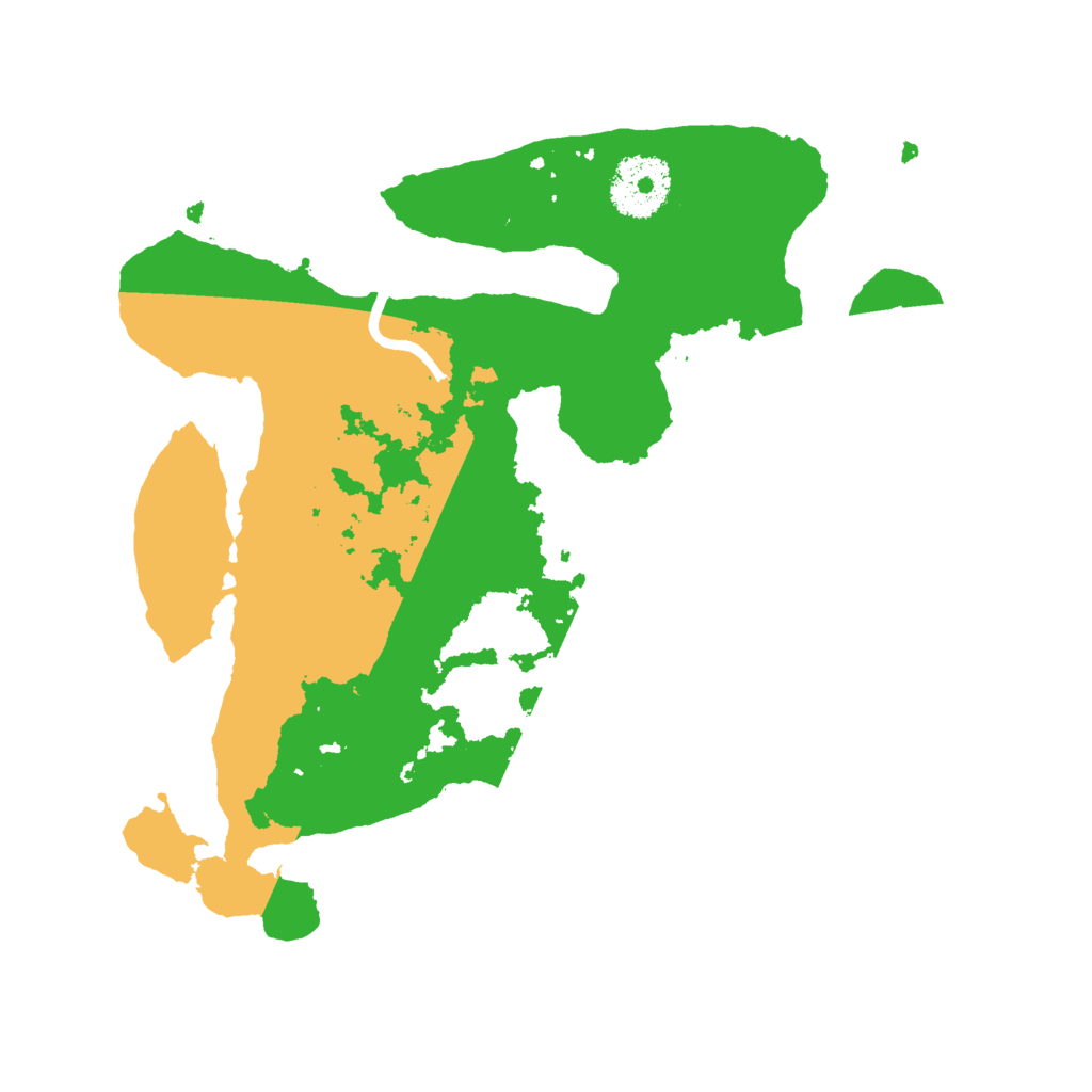 Biome Rust Map: Procedural Map, Size: 2700, Seed: 2008570