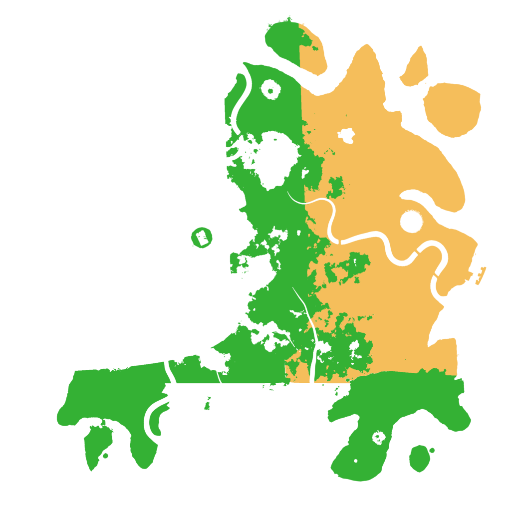 Biome Rust Map: Procedural Map, Size: 4000, Seed: 342564