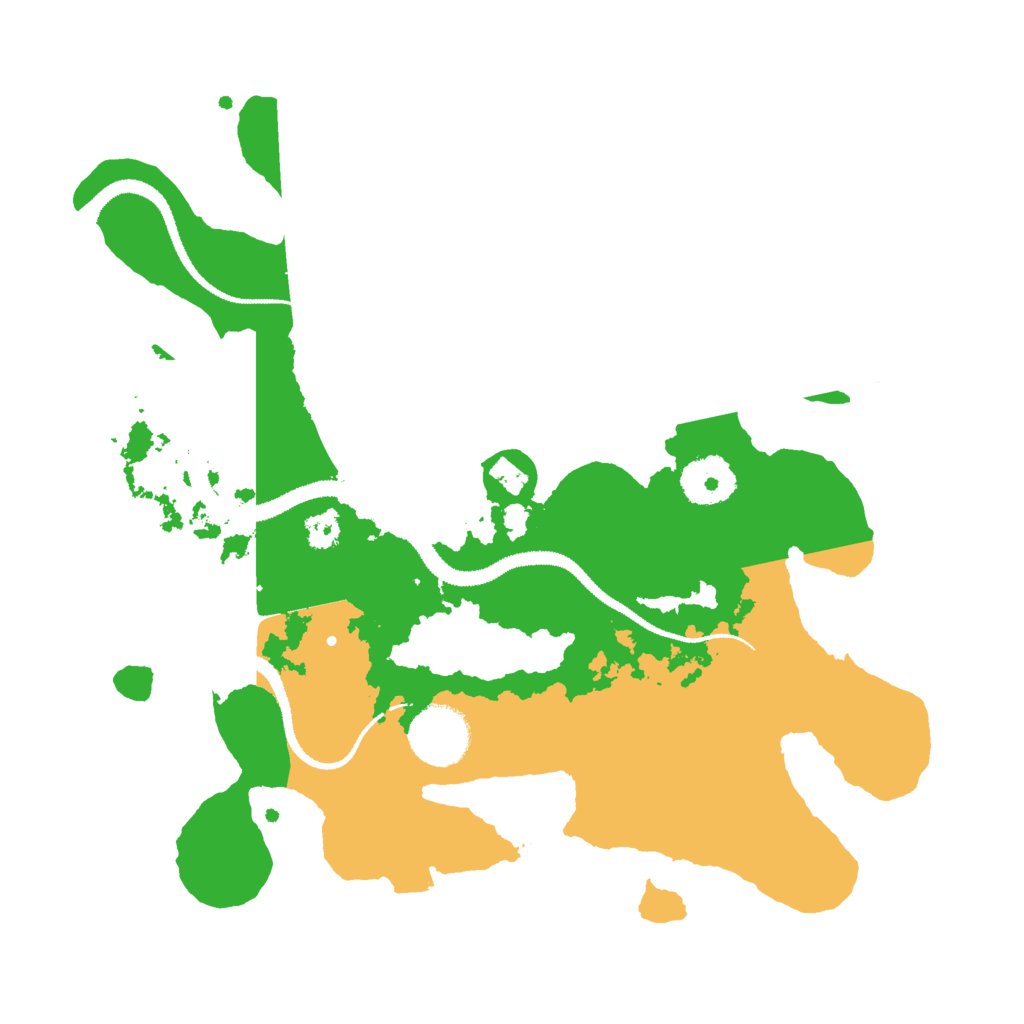 Biome Rust Map: Procedural Map, Size: 3000, Seed: 5101078