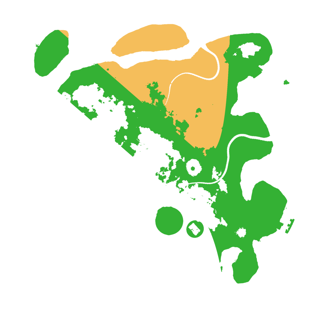 Biome Rust Map: Procedural Map, Size: 3000, Seed: 2010413212