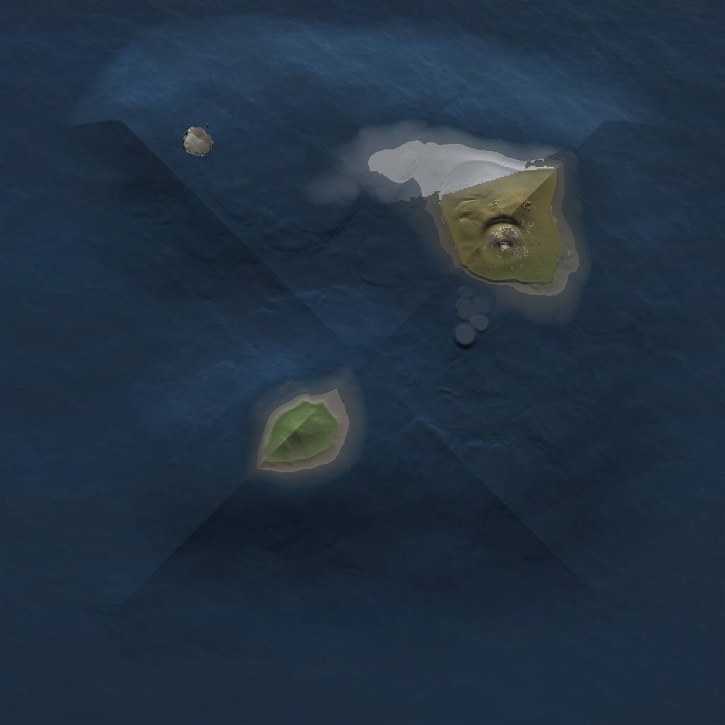 Rust Map: Procedural Map, Size: 1000, Seed: 115786028, 1 Monuments