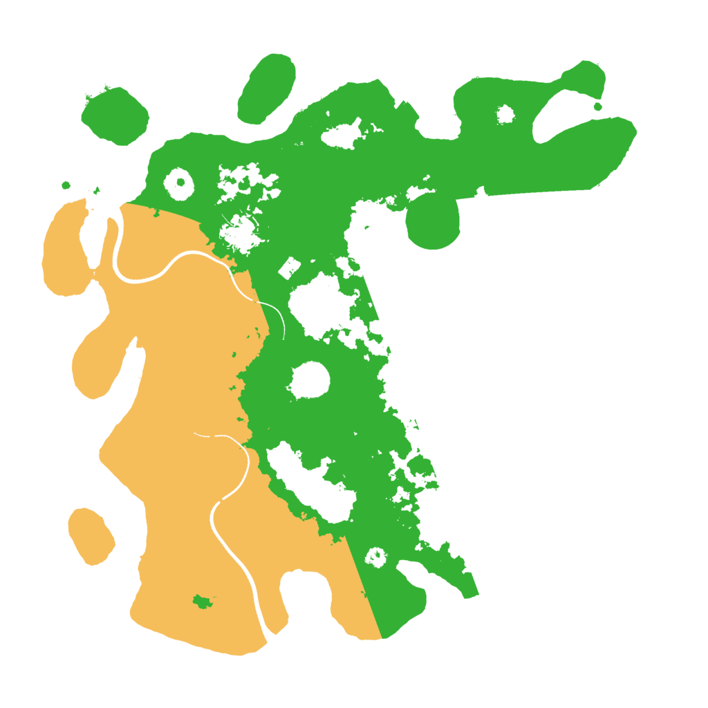 Biome Rust Map: Procedural Map, Size: 3500, Seed: 1040081793