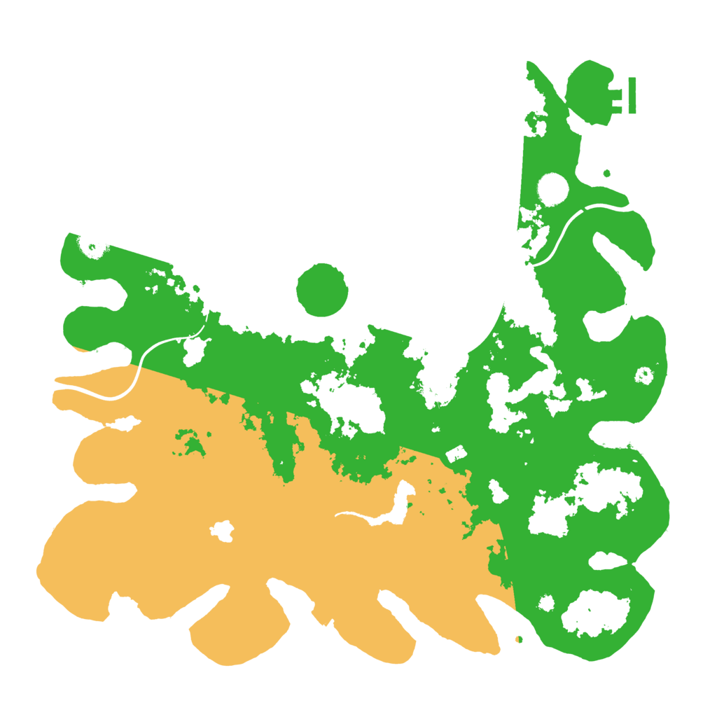 Biome Rust Map: Procedural Map, Size: 4000, Seed: 659505