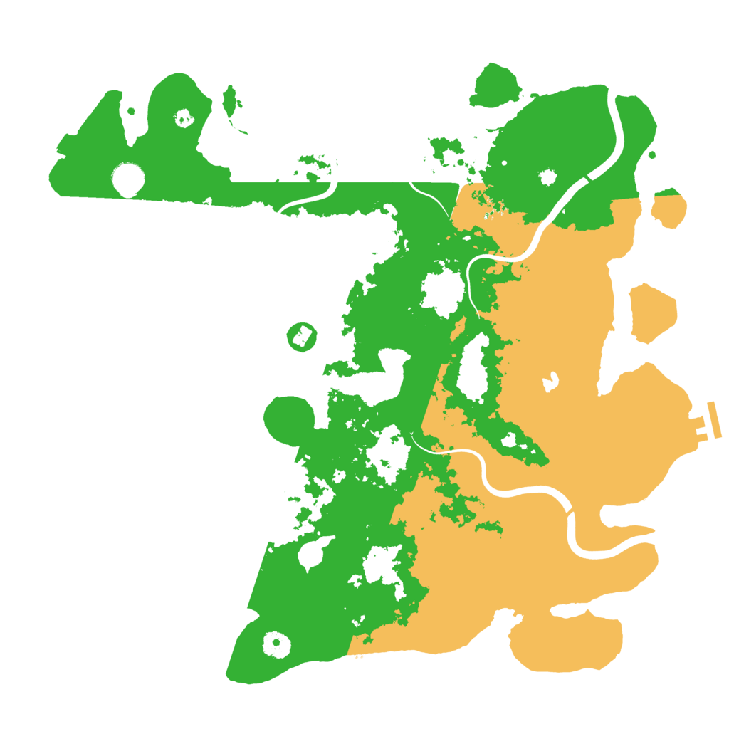 Biome Rust Map: Procedural Map, Size: 4000, Seed: 1014808460