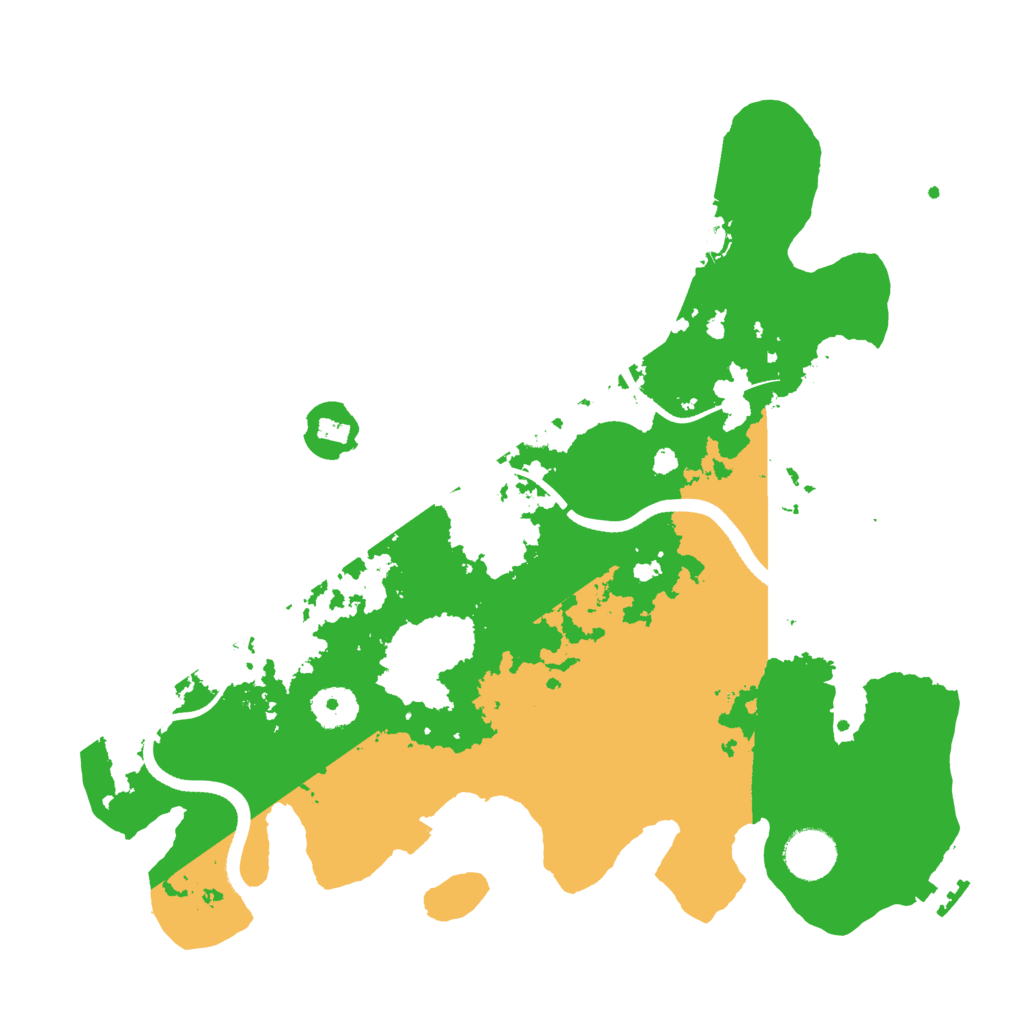 Biome Rust Map: Procedural Map, Size: 3500, Seed: 726094