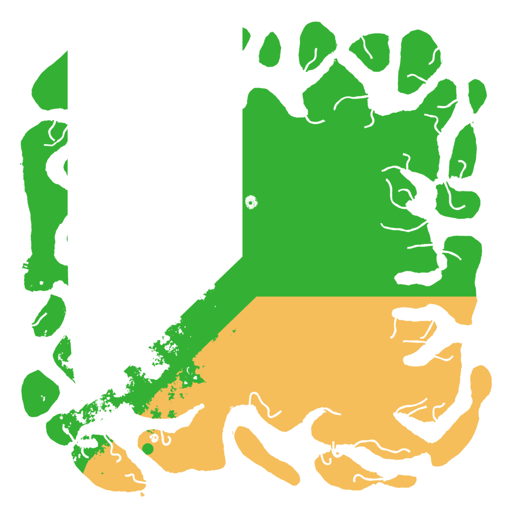 Biome Rust Map: Procedural Map, Size: 6000, Seed: 1175184341