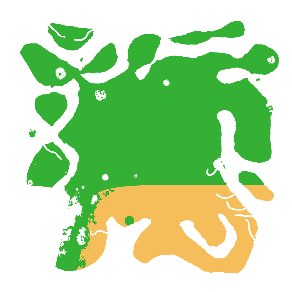 Biome Rust Map: Procedural Map, Size: 4000, Seed: 119780845