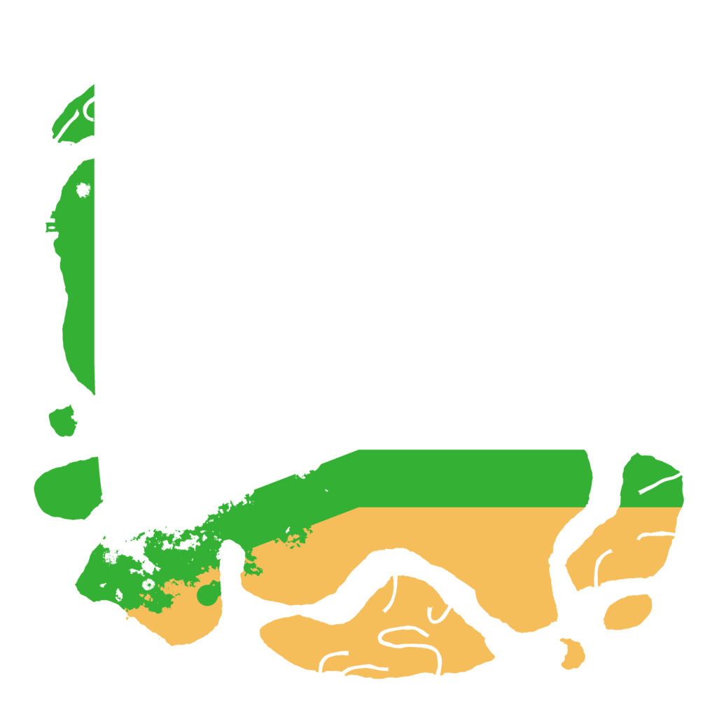 Biome Rust Map: Procedural Map, Size: 4500, Seed: 854945