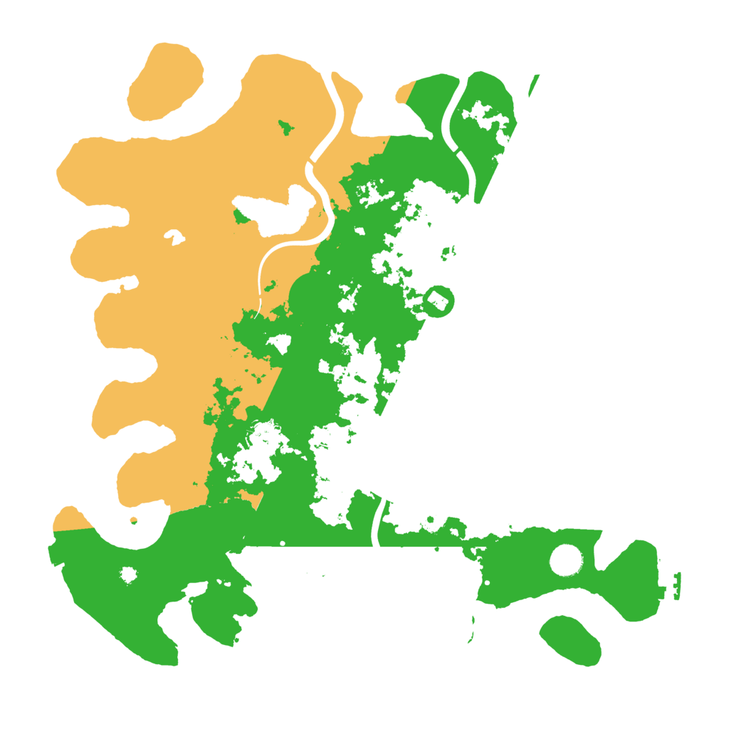 Biome Rust Map: Procedural Map, Size: 4000, Seed: 90187456