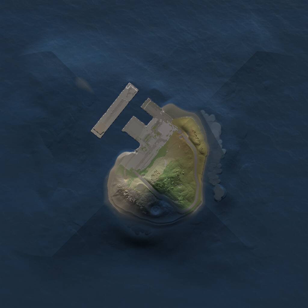 Rust Map: Procedural Map, Size: 1000, Seed: 783173, 2 Monuments