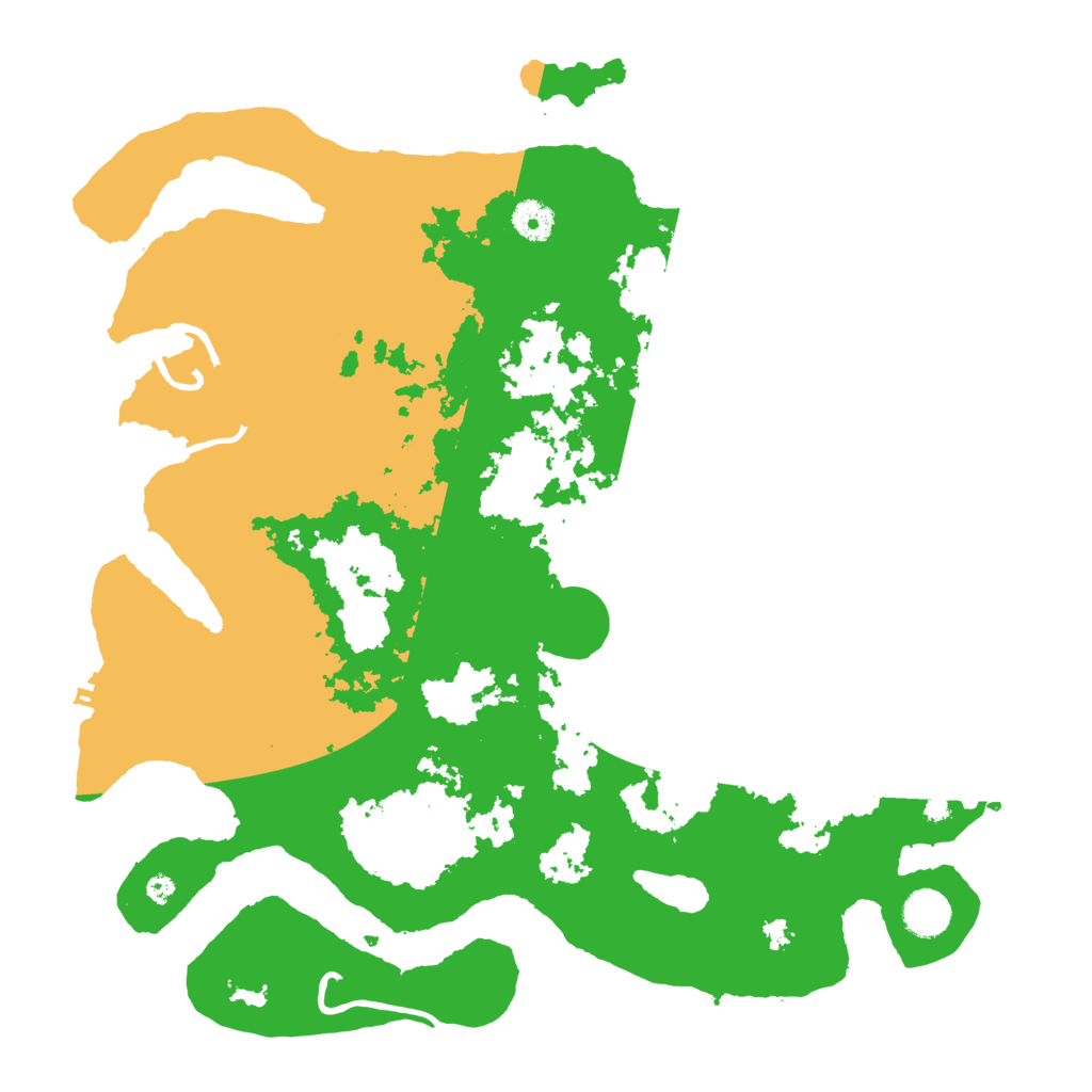 Biome Rust Map: Procedural Map, Size: 4000, Seed: 130321