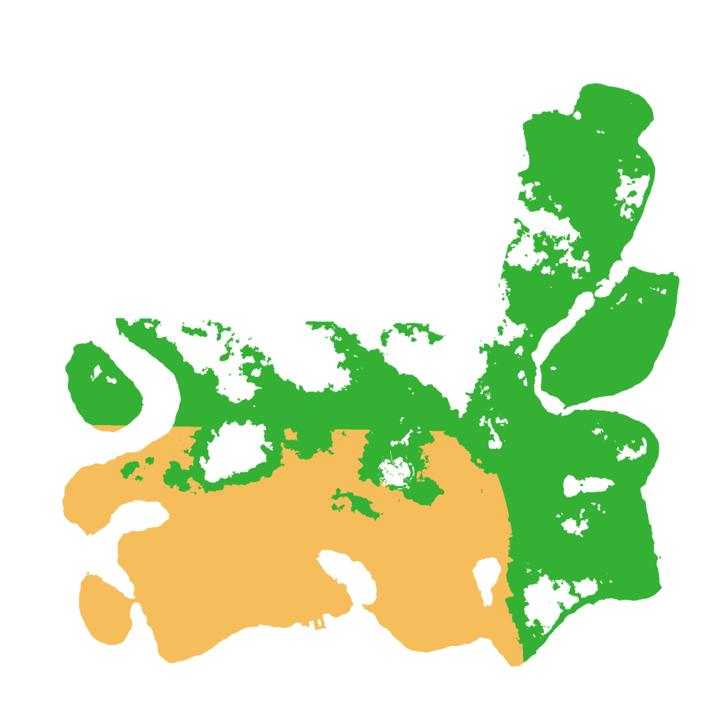 Biome Rust Map: Barren, Size: 4000, Seed: 180