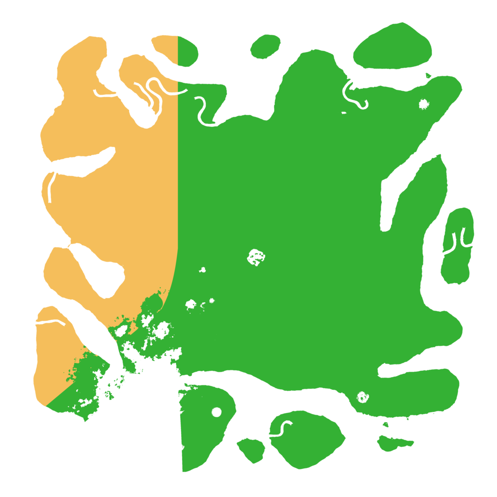 Biome Rust Map: Procedural Map, Size: 4500, Seed: 154025344