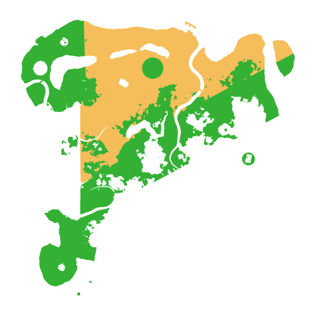 Biome Rust Map: Procedural Map, Size: 4000, Seed: 5766952