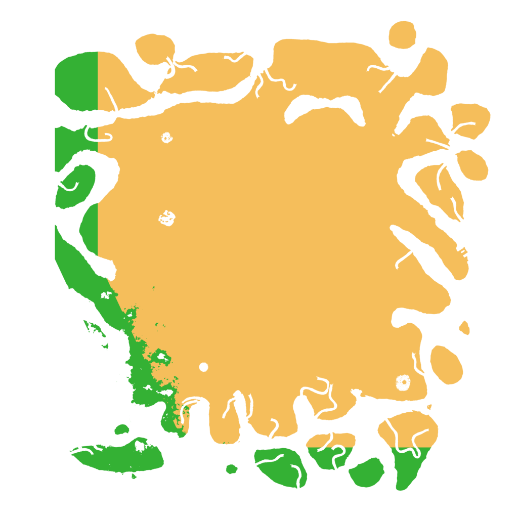 Biome Rust Map: Procedural Map, Size: 5000, Seed: 1194