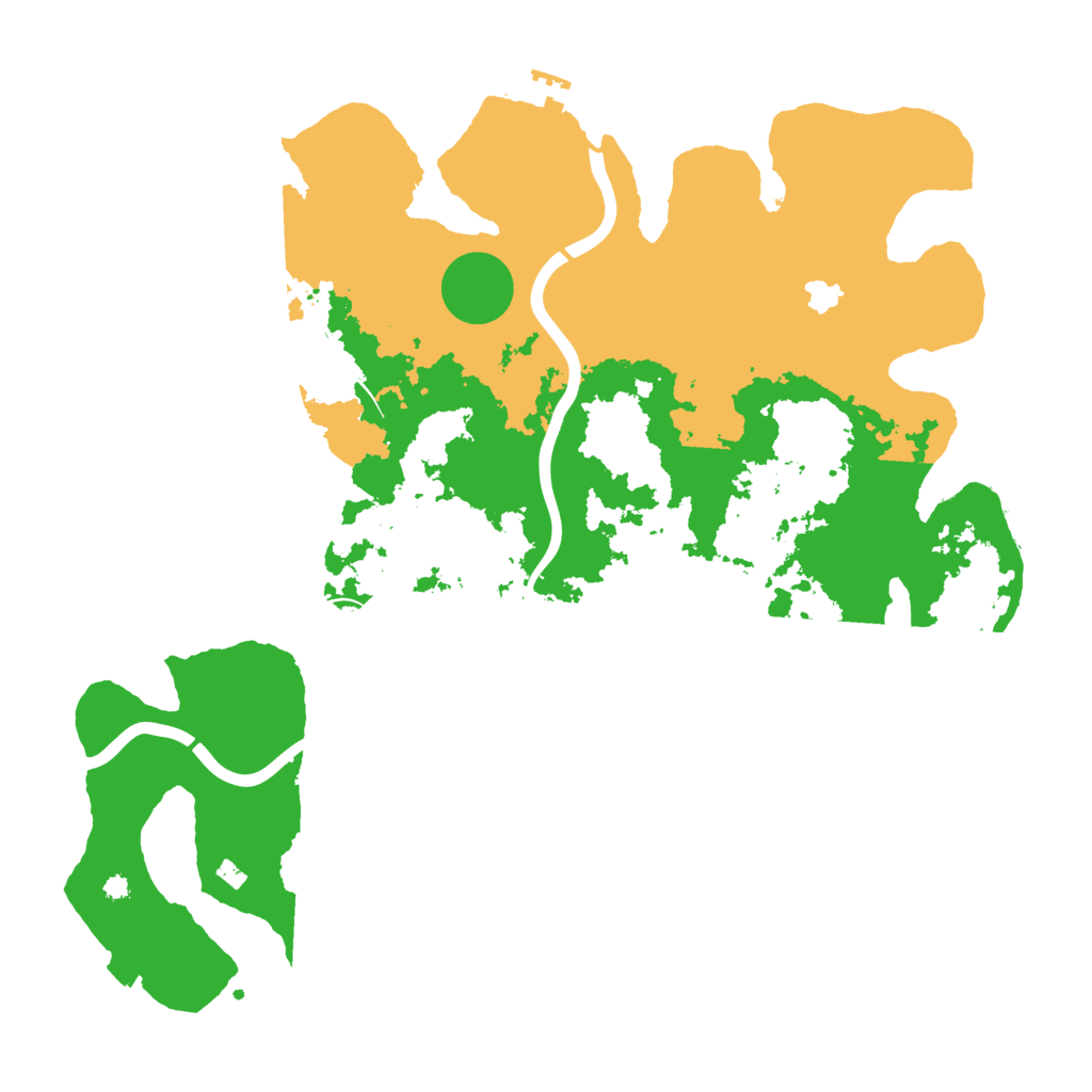 Biome Rust Map: Procedural Map, Size: 4000, Seed: 449