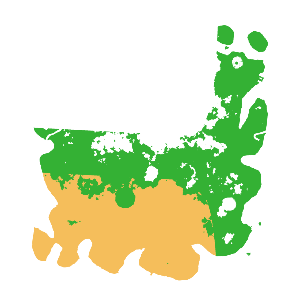 Biome Rust Map: Procedural Map, Size: 4000, Seed: 531245