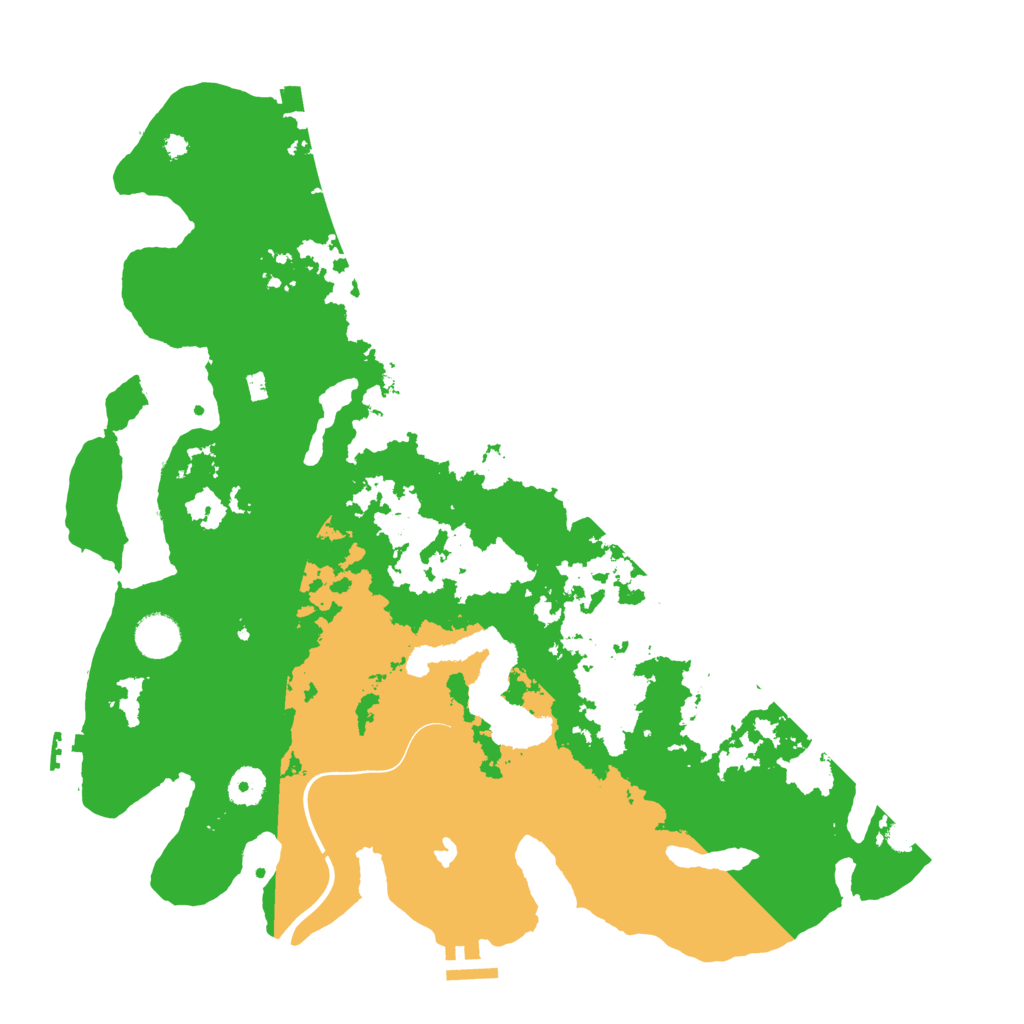 Biome Rust Map: Procedural Map, Size: 4000, Seed: 1808780733