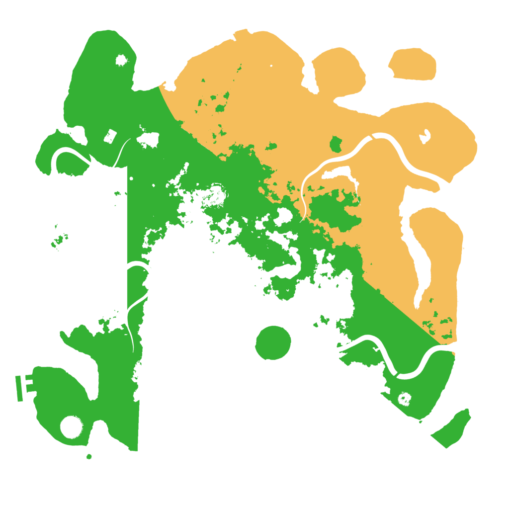 Biome Rust Map: Procedural Map, Size: 4000, Seed: 231704287