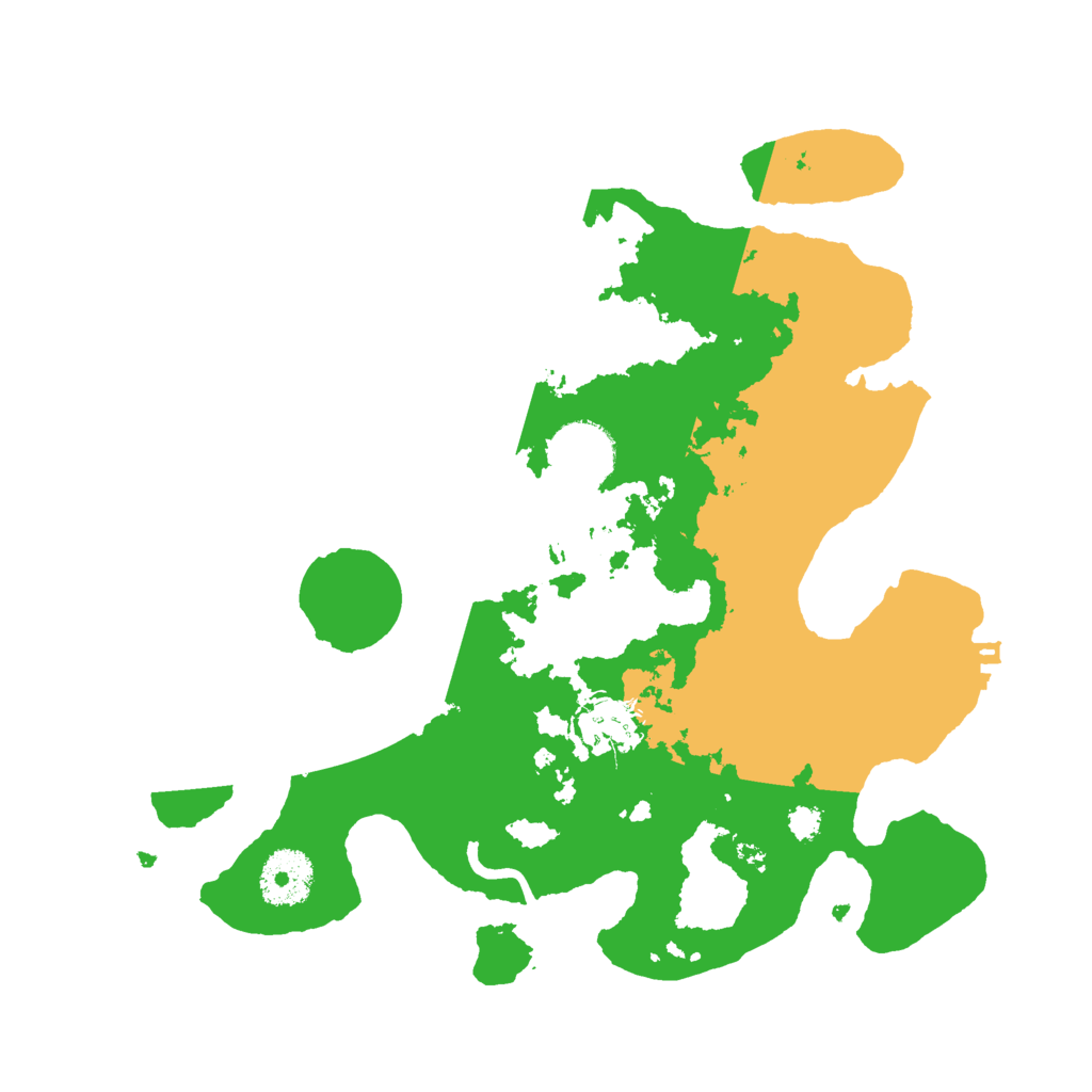 Biome Rust Map: Procedural Map, Size: 3000, Seed: 2044262084