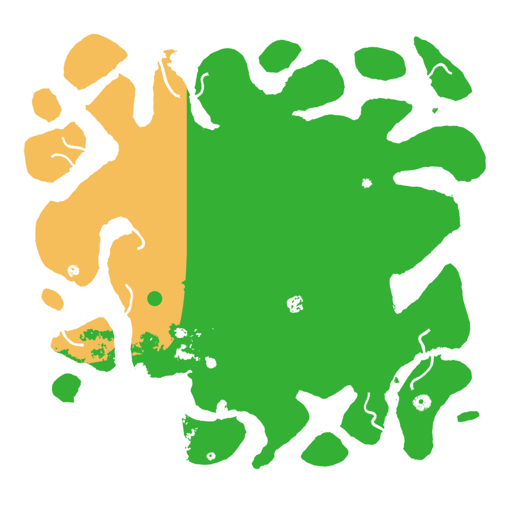 Biome Rust Map: Procedural Map, Size: 4500, Seed: 304