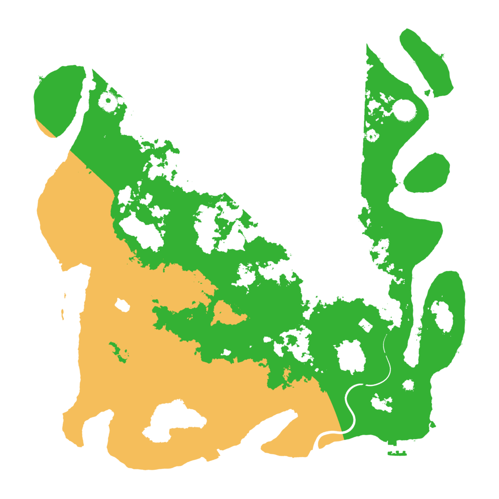 Biome Rust Map: Procedural Map, Size: 4000, Seed: 5659584