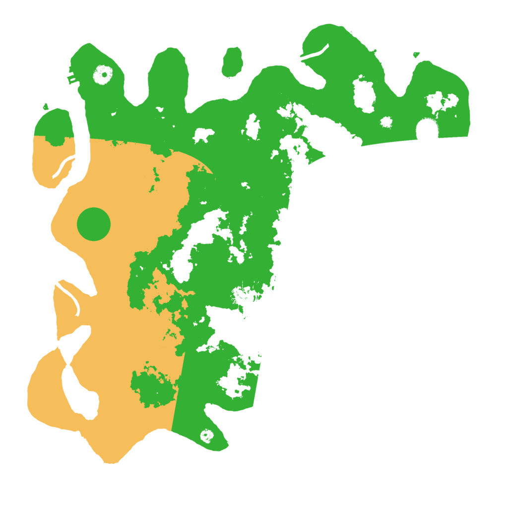 Biome Rust Map: Procedural Map, Size: 4000, Seed: 5600