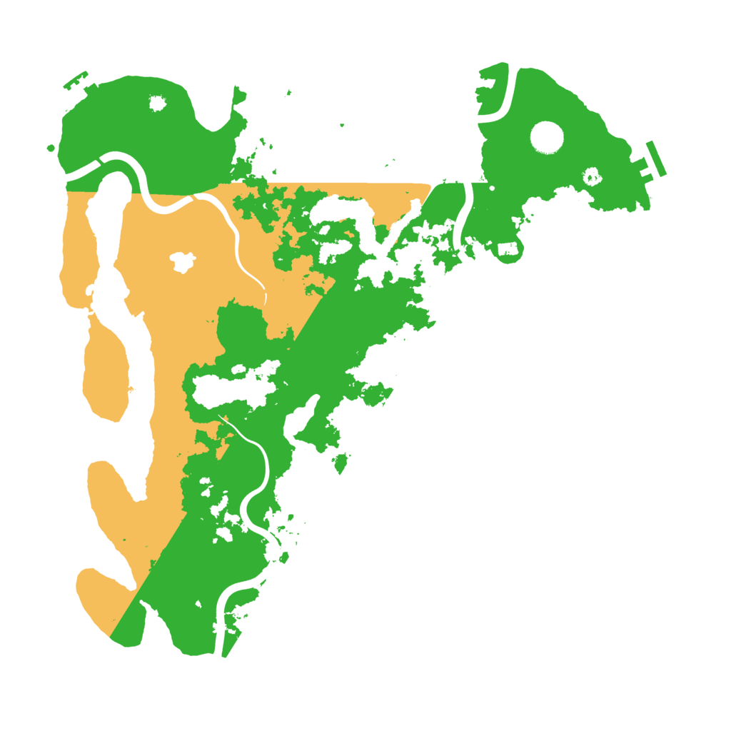 Biome Rust Map: Procedural Map, Size: 4000, Seed: 7780