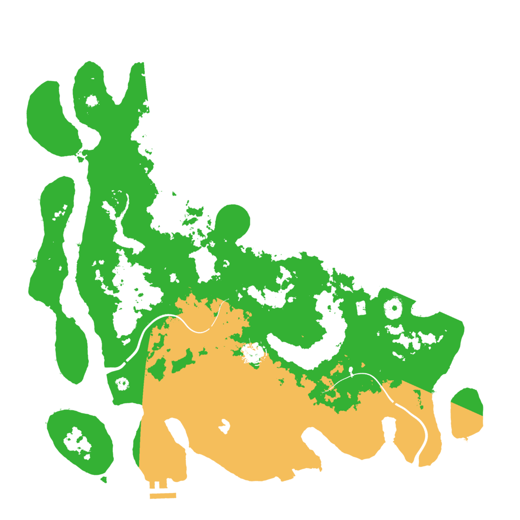 Biome Rust Map: Procedural Map, Size: 4000, Seed: 2130331310