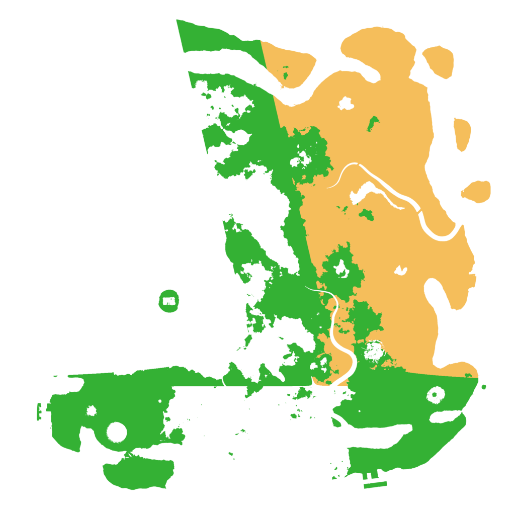 Biome Rust Map: Procedural Map, Size: 4500, Seed: 260