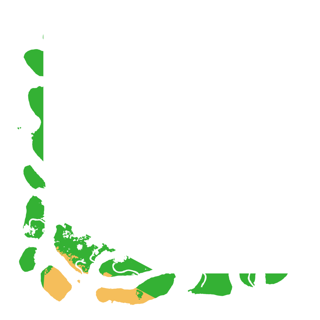 Biome Rust Map: Procedural Map, Size: 5000, Seed: 414756726