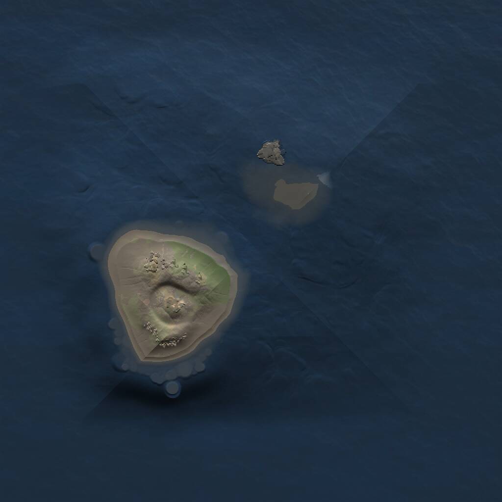 Rust Map: Procedural Map, Size: 1000, Seed: 6214, 1 Monuments