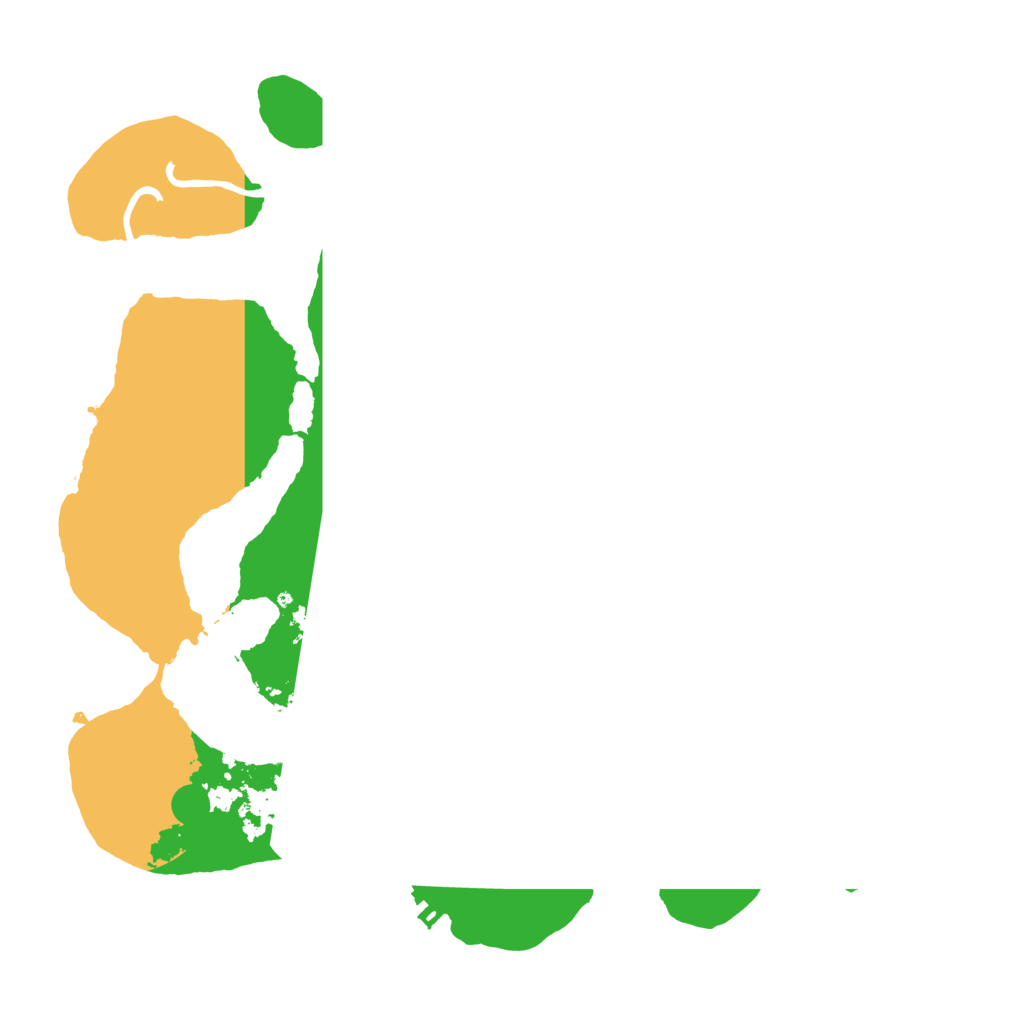 Biome Rust Map: Procedural Map, Size: 3500, Seed: 21842549