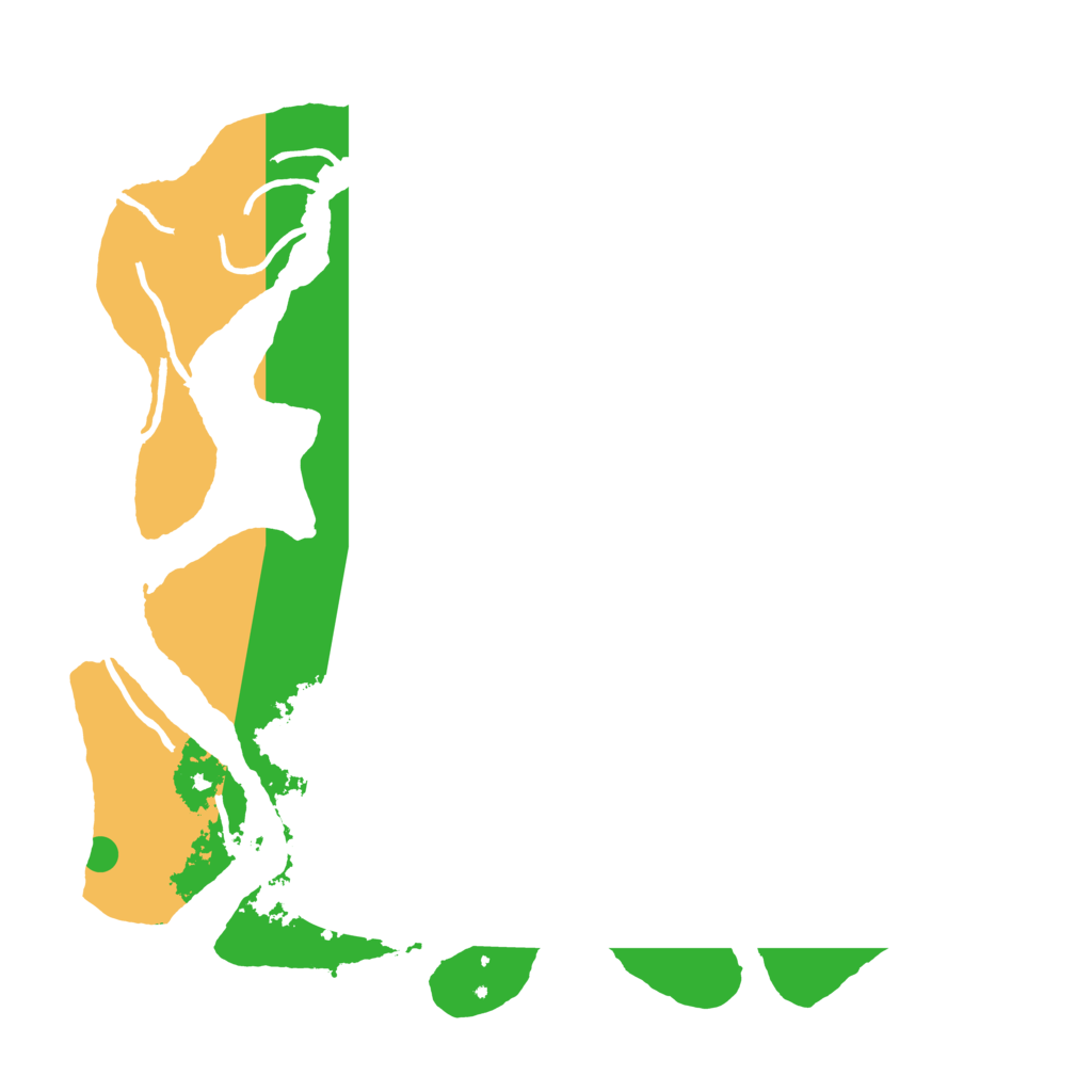 Biome Rust Map: Procedural Map, Size: 4000, Seed: 5124