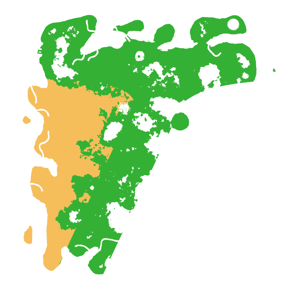 Biome Rust Map: Procedural Map, Size: 4500, Seed: 6032021
