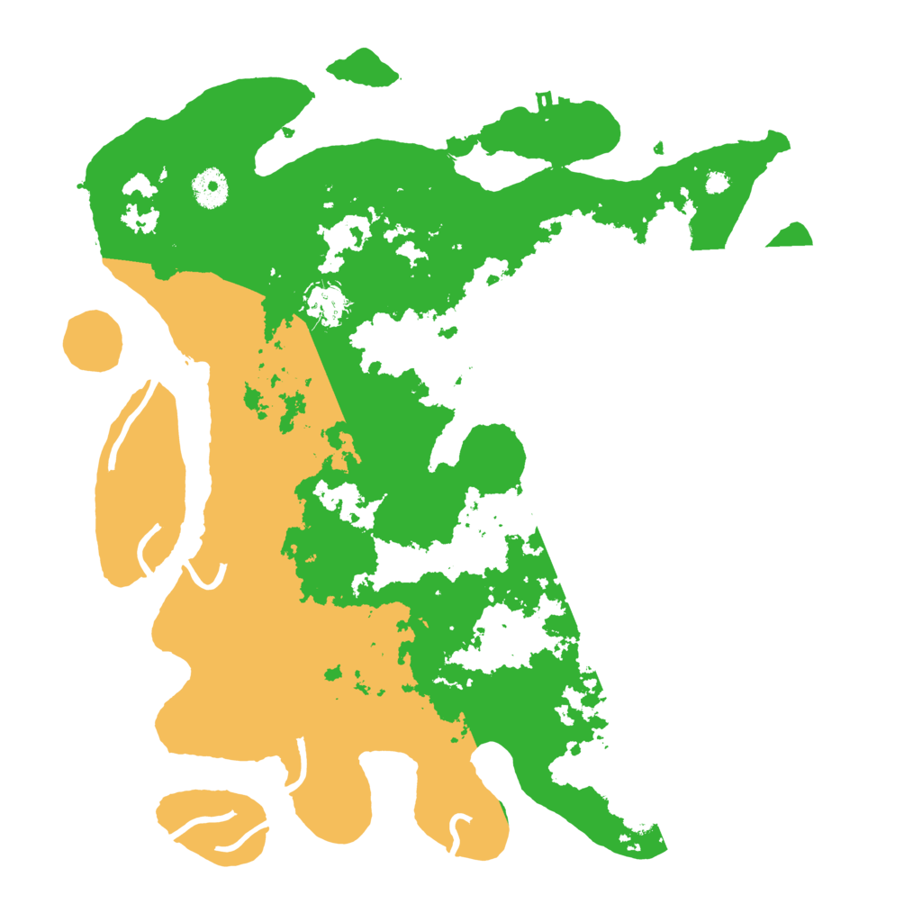 Biome Rust Map: Procedural Map, Size: 3700, Seed: 1315287116