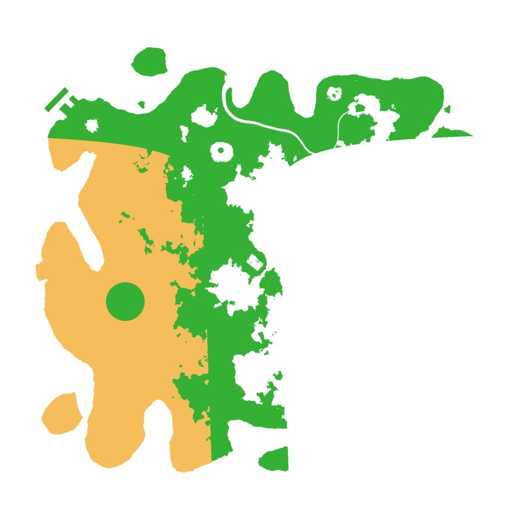 Biome Rust Map: Procedural Map, Size: 3500, Seed: 1589789534