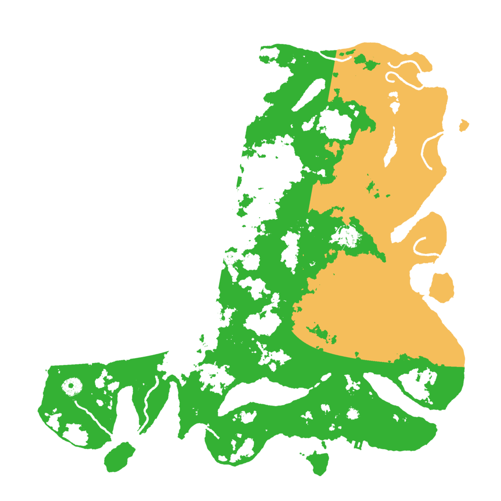 Biome Rust Map: Procedural Map, Size: 4000, Seed: 630187523