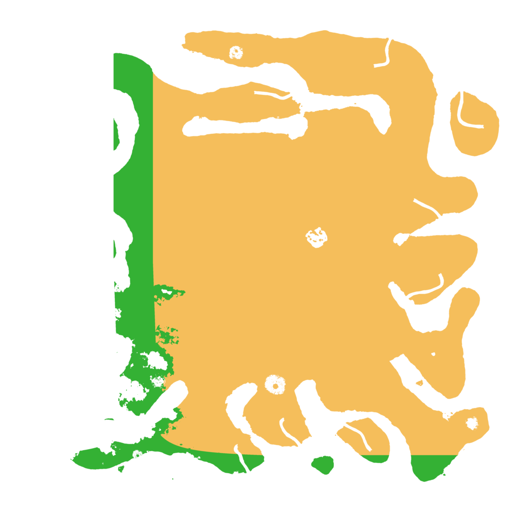 Biome Rust Map: Procedural Map, Size: 3950, Seed: 90684461