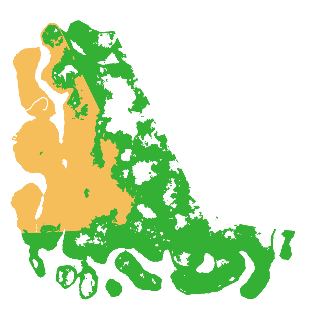 Biome Rust Map: Procedural Map, Size: 4500, Seed: 782727845