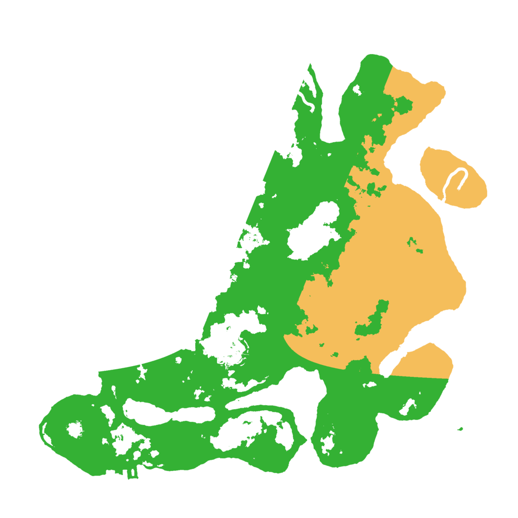 Biome Rust Map: Procedural Map, Size: 3000, Seed: 256656