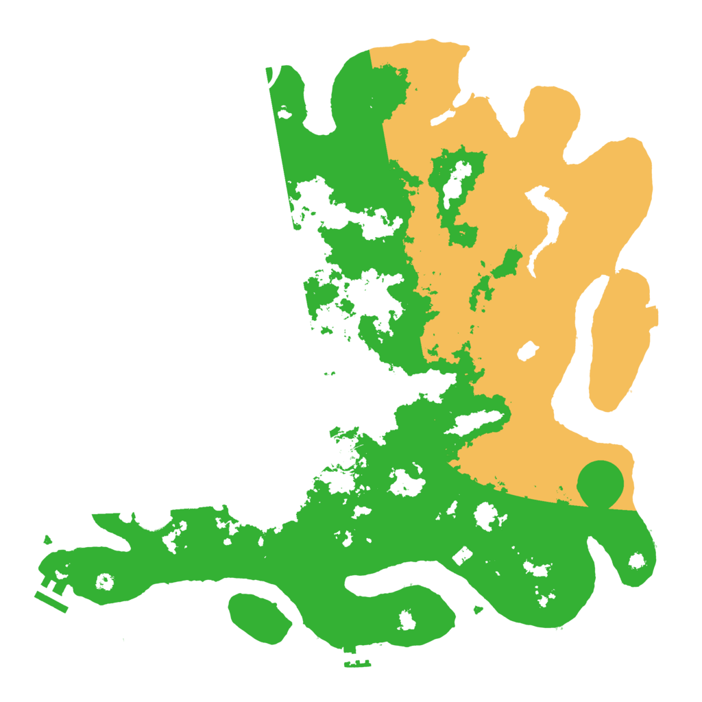 Biome Rust Map: Procedural Map, Size: 4000, Seed: 2107993