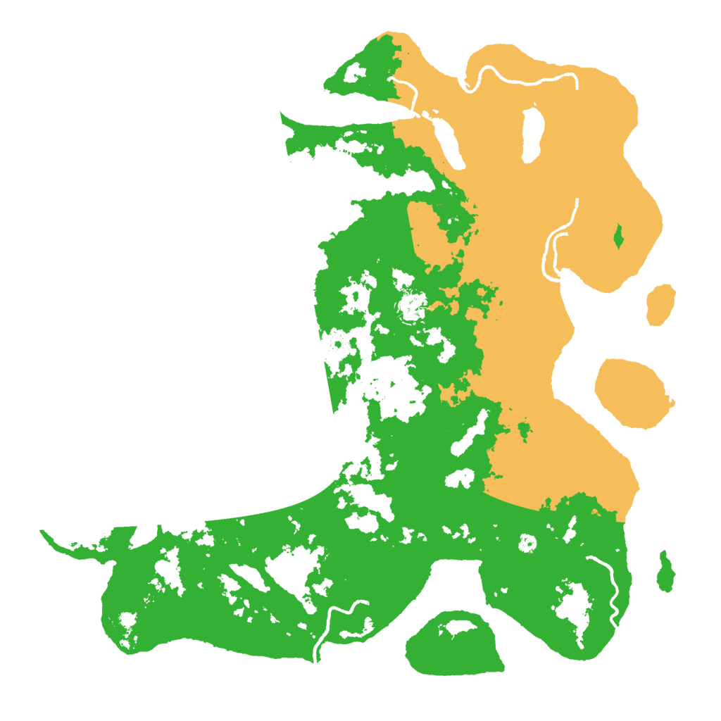 Biome Rust Map: Procedural Map, Size: 4000, Seed: 2107993