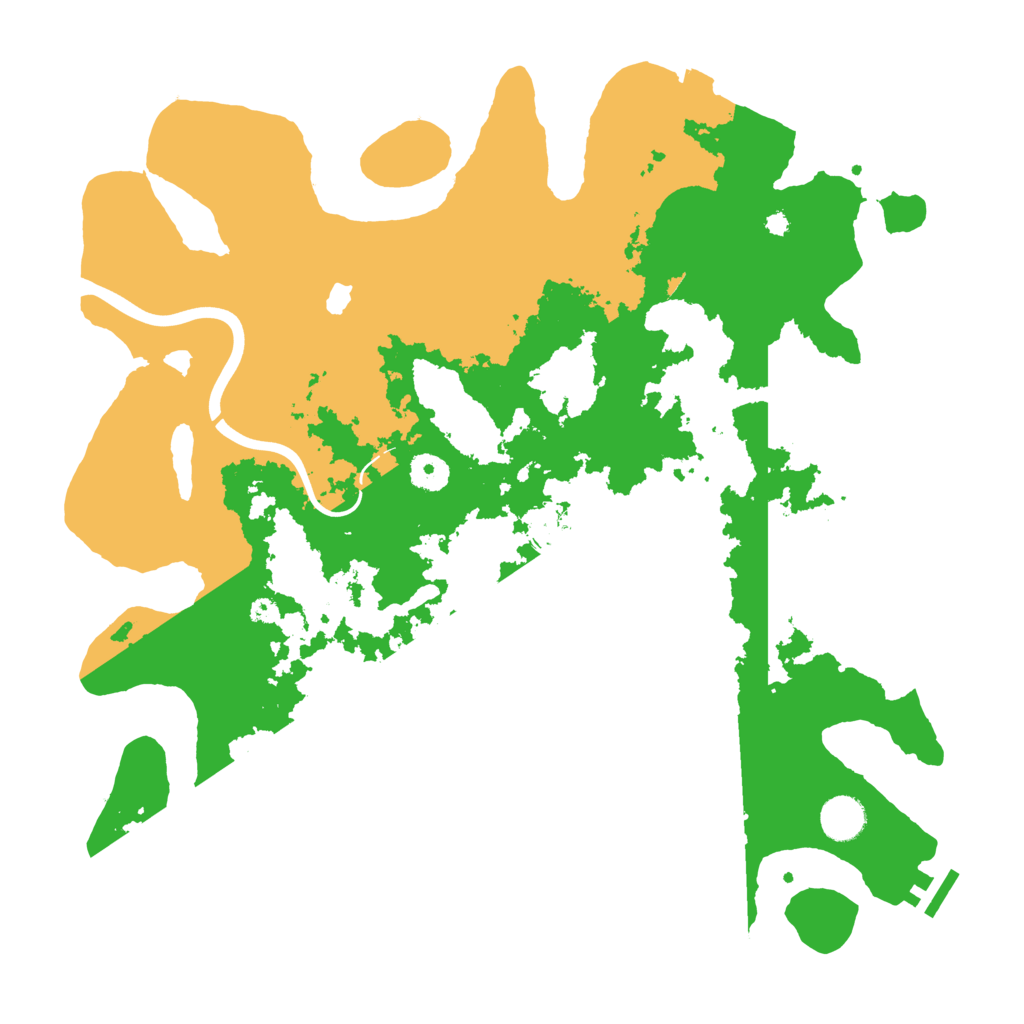 Biome Rust Map: Procedural Map, Size: 4000, Seed: 1350842174