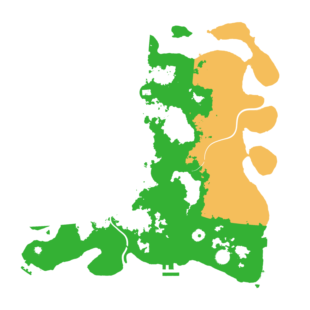Biome Rust Map: Procedural Map, Size: 3750, Seed: 149722609