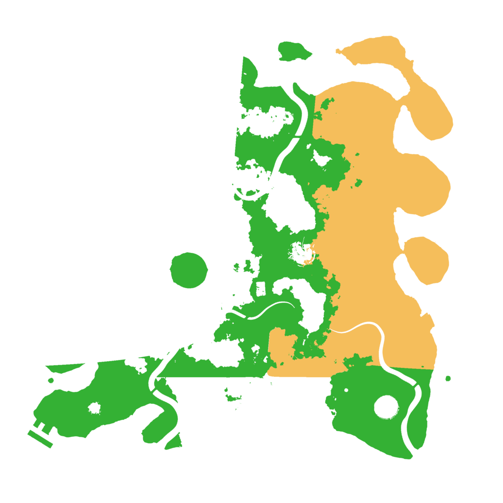 Biome Rust Map: Procedural Map, Size: 3750, Seed: 149722609