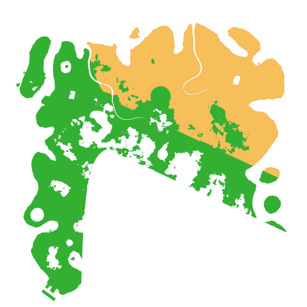 Biome Rust Map: Procedural Map, Size: 4000, Seed: 1979505396