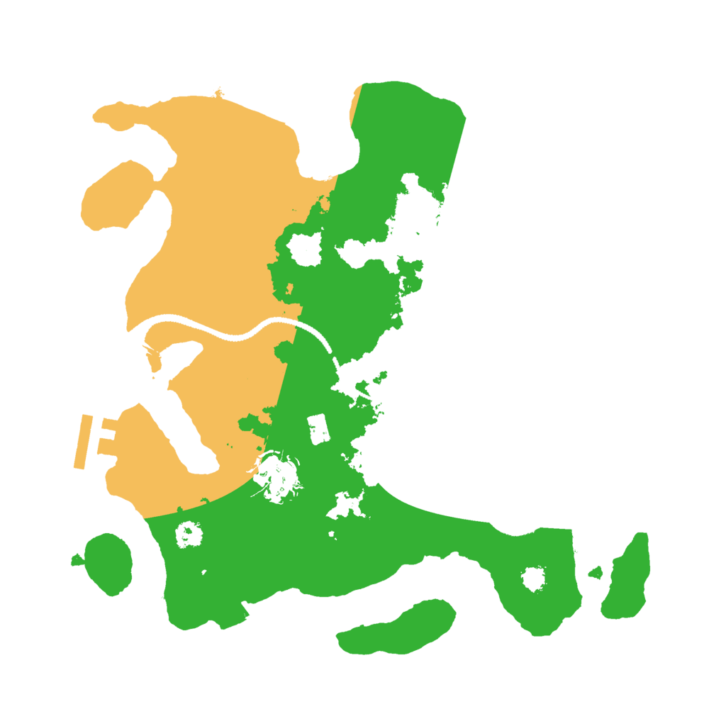 Biome Rust Map: Procedural Map, Size: 2700, Seed: 2008760